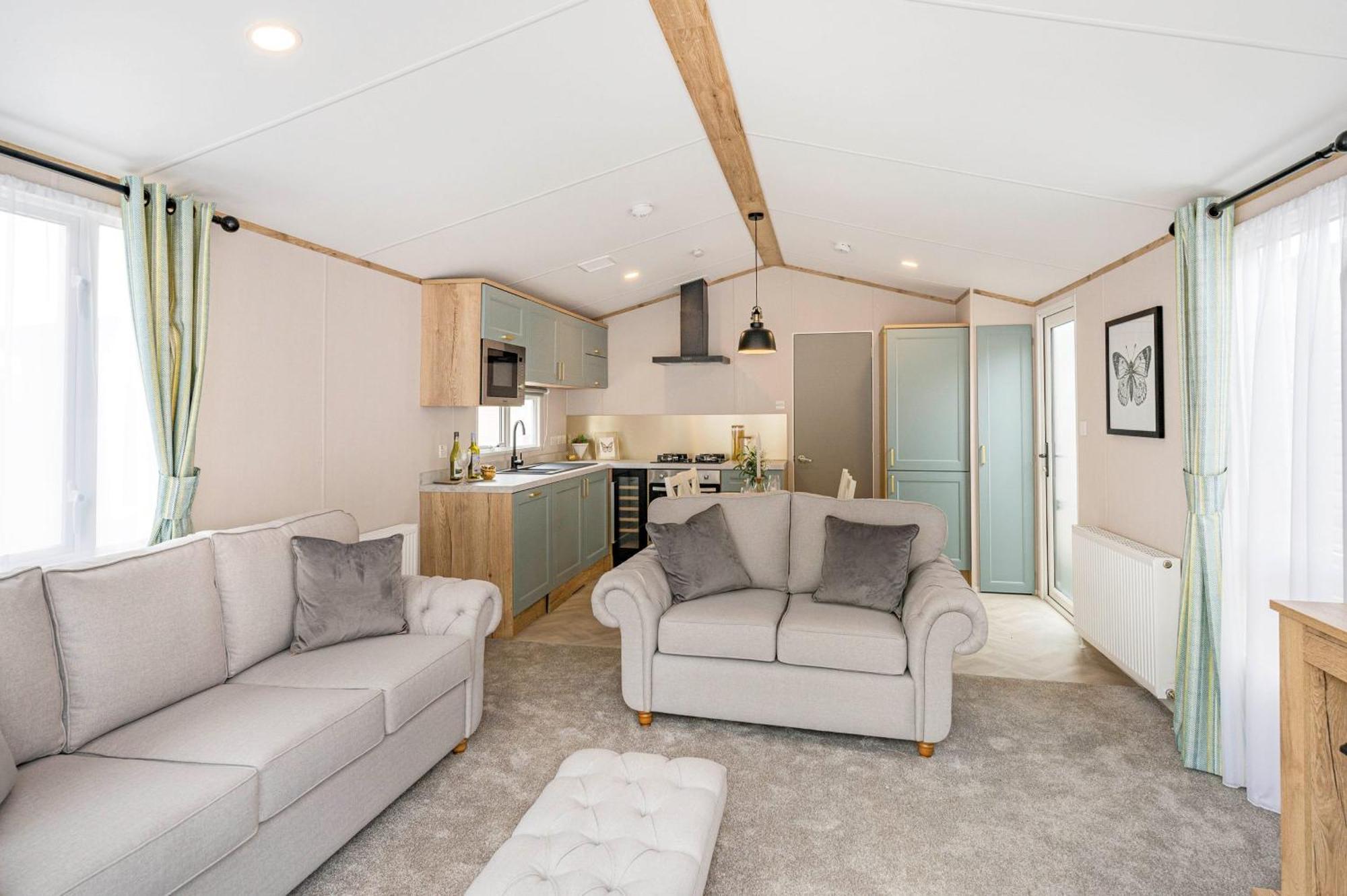 Emma'S Sea View 2-Bedroom Caravan At Durdle Door Near Wareham Dorset West Lulworth Bagian luar foto