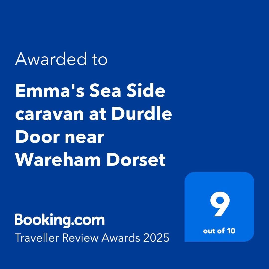 Emma'S Sea View 2-Bedroom Caravan At Durdle Door Near Wareham Dorset West Lulworth Bagian luar foto